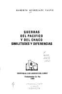 Portada de Guerras del Pacífico y del Chaco, similitudes y diferencias