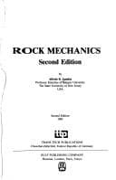 Portada de Rock mechanics