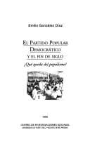 Portada de El Partido Popular Democrático y el fin de siglo