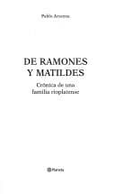 Portada de De Ramones y Matildes