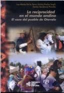Portada de La reciprocidad en el mundo andino