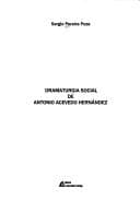Portada de Dramaturgia social de Antonio Acevedo Hernández