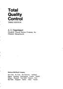Portada de Total quality control