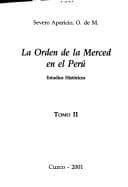 Portada de La Orden de la Merced en el Perú