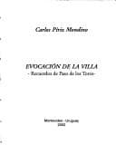 Portada de Evocación de la villa