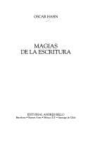 Portada de Magias de la escritura
