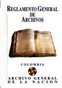 Portada de Reglamento general de archivos.