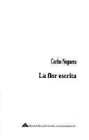 Portada de La flor escrita