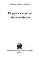 Portada de El poder ejecutivo latinoamericano