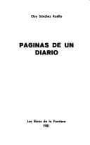 Portada de Páginas de un diario