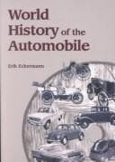 Portada de World history of the automobile