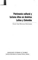 Portada de Patrimonio cultural y turismo ético en América Latina y Colombia