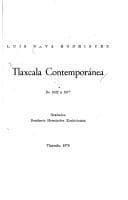 Portada de Tlaxcala contemporánea, de 1822 a 1977