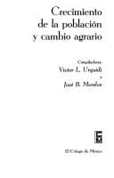 Portada de Crecimiento de la población y cambio agrario