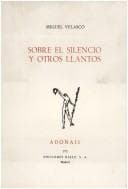Portada de Sobre el silencio y otros llantos