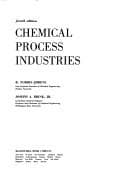 Portada de Chemical process industries