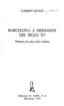 Portada de Barcelona a mediados del siglo XV