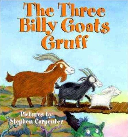 Portada de The three billy goats Gruff