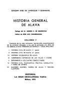 Portada de Historia general de Alava