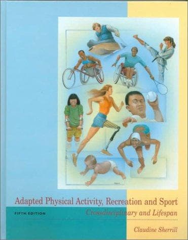 Portada de Adapted physical activity, recreation, and sport