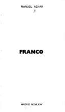 Portada de Franco