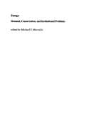Portada de Energy: demand, conservation, and institutional problems.