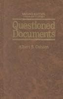 Portada de Questioned documents.