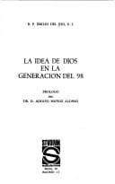 Portada de La idea de Dios en la Generación del 98.