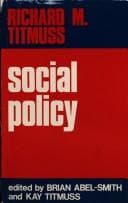 Portada de Social policy