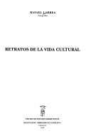 Portada de Retratos de la vida cultural