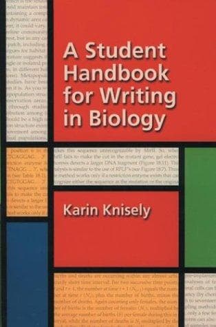 Portada de A Student Handbook for Writing in Biology