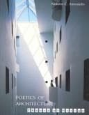 Portada de Poetics of Architecture