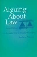 Portada de Arguing about law