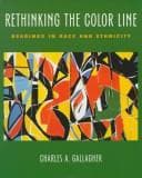 Portada de Rethinking the Color Line