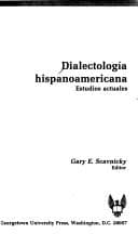 Portada de Dialectología hispanoamericana