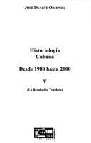 Portada de Historiología cubana