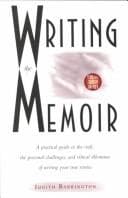 Portada de Writing the memoir
