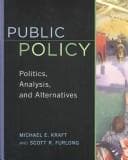 Portada de Public Policy