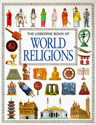Portada de The Usborne Book of World Religions (World Religions Series)