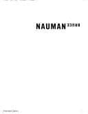 Portada de Bruce Nauman