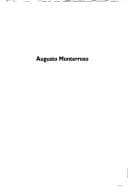 Portada de Augusto Monterroso