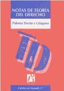 Portada de Notas de teora del derecho (Col·leccio Manuals)