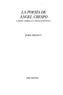 Portada de La Poesia de Angel Crespo