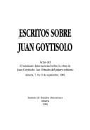 Portada de Escritos sobre Juan Goytisolo