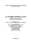 Portada de La Guerra desde la paz