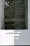 Portada de Politicas y esteticas de la memoria
