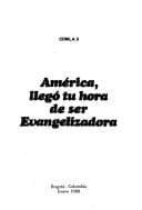 Portada de America, llego tu hora de ser evangelizadora