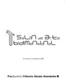 Portada de 1er Salon de Arte Bidimensional
