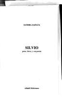Portada de Silvio para letra y orquesta
