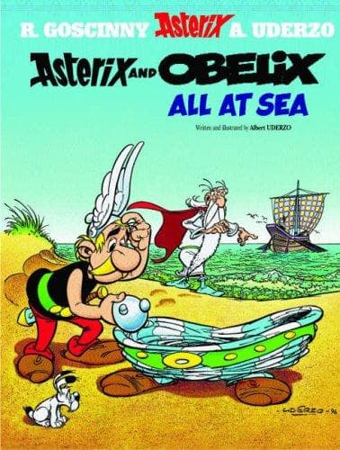 Portada de Asterix and Obelix All at Sea